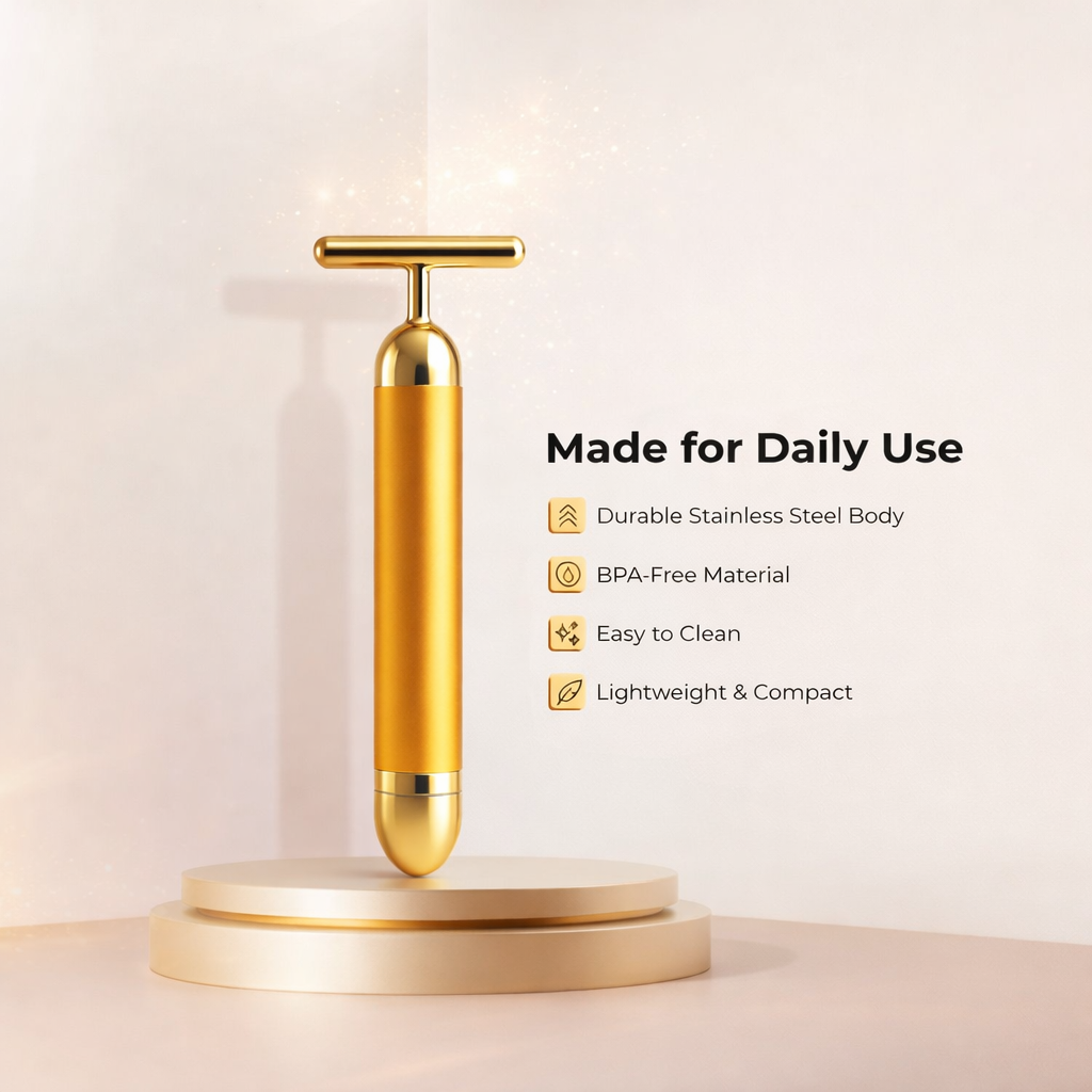 Golden Energy Face Massager