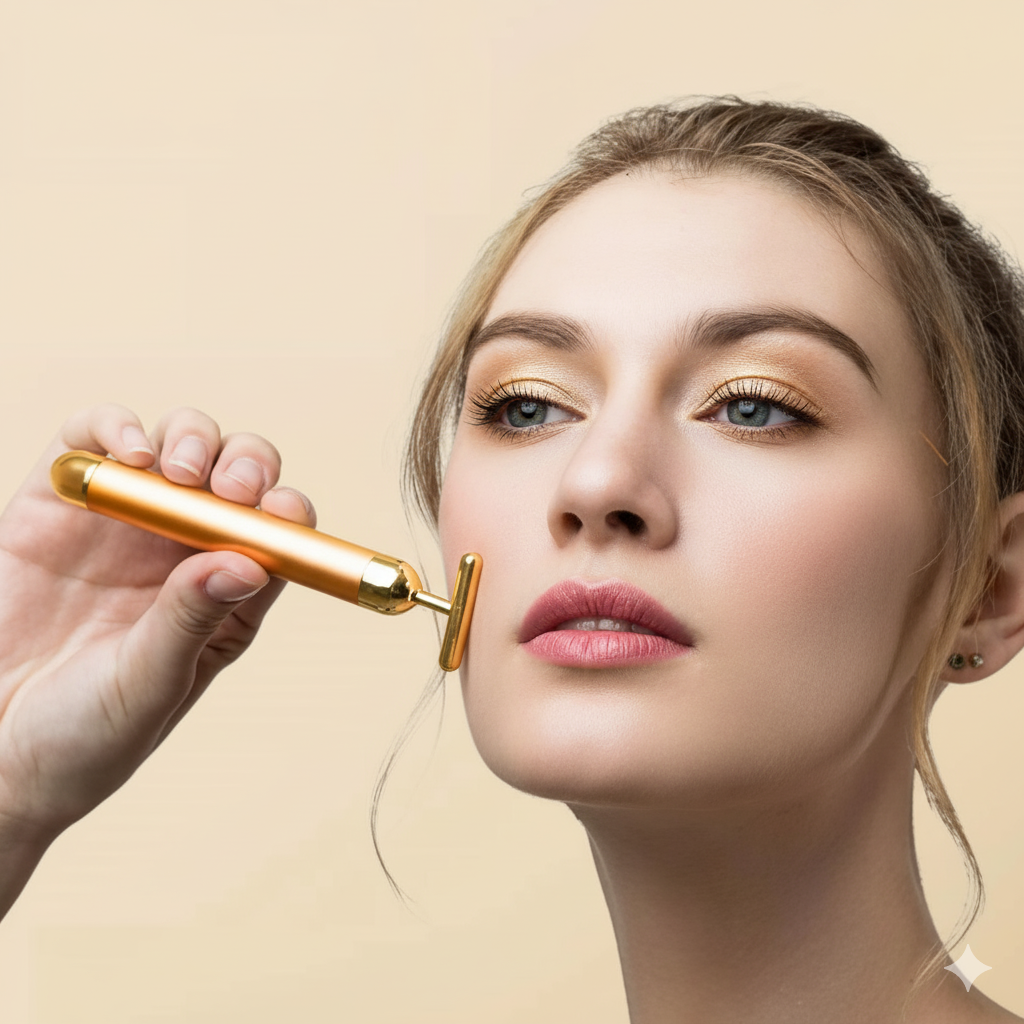 Golden Energy Face Massager